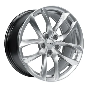 RTX Wheels – Spider – Silver – 18″x8.5″ 35mm – All weather Wheels – 082894